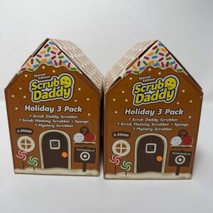 Scrub Daddy Special Edition Holiday 3 Pack - Lot of 2
